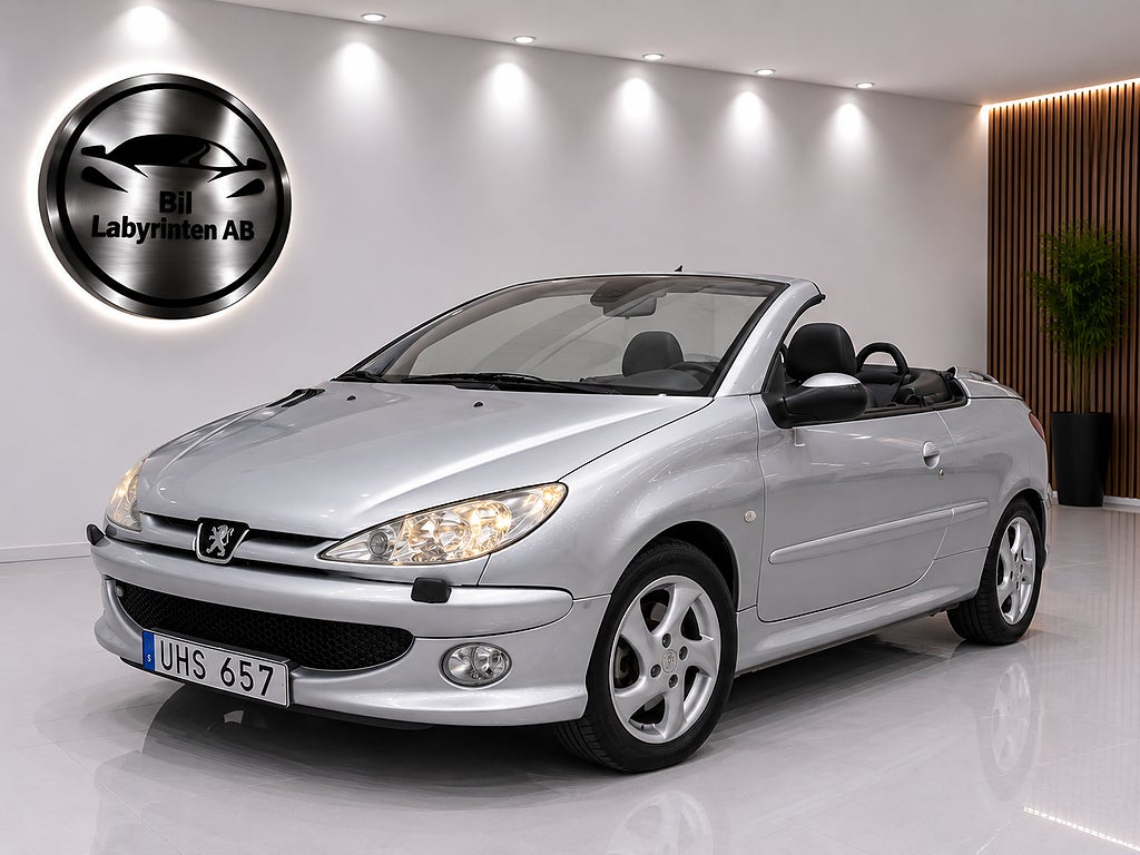 Peugeot 206 CC 1.6 Elektrisk PlåttakEuro 4