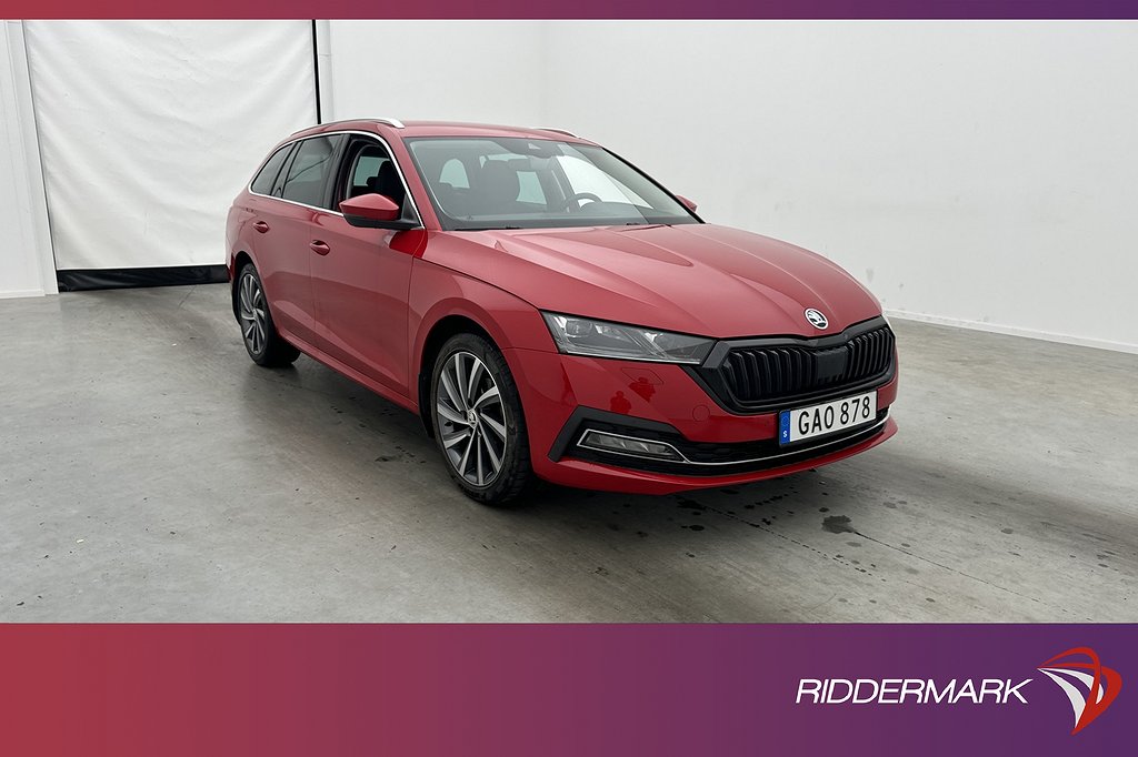 Skoda Octavia Kombi TDI 150hk Style Cockpit Kamera Navi Drag