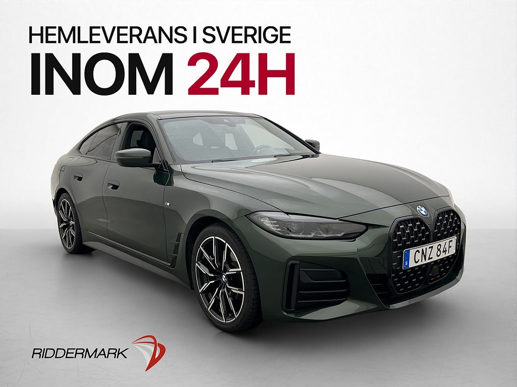 BMW 420d xDrive M Sport Läder Shadow Lights Kamera Navi Drag