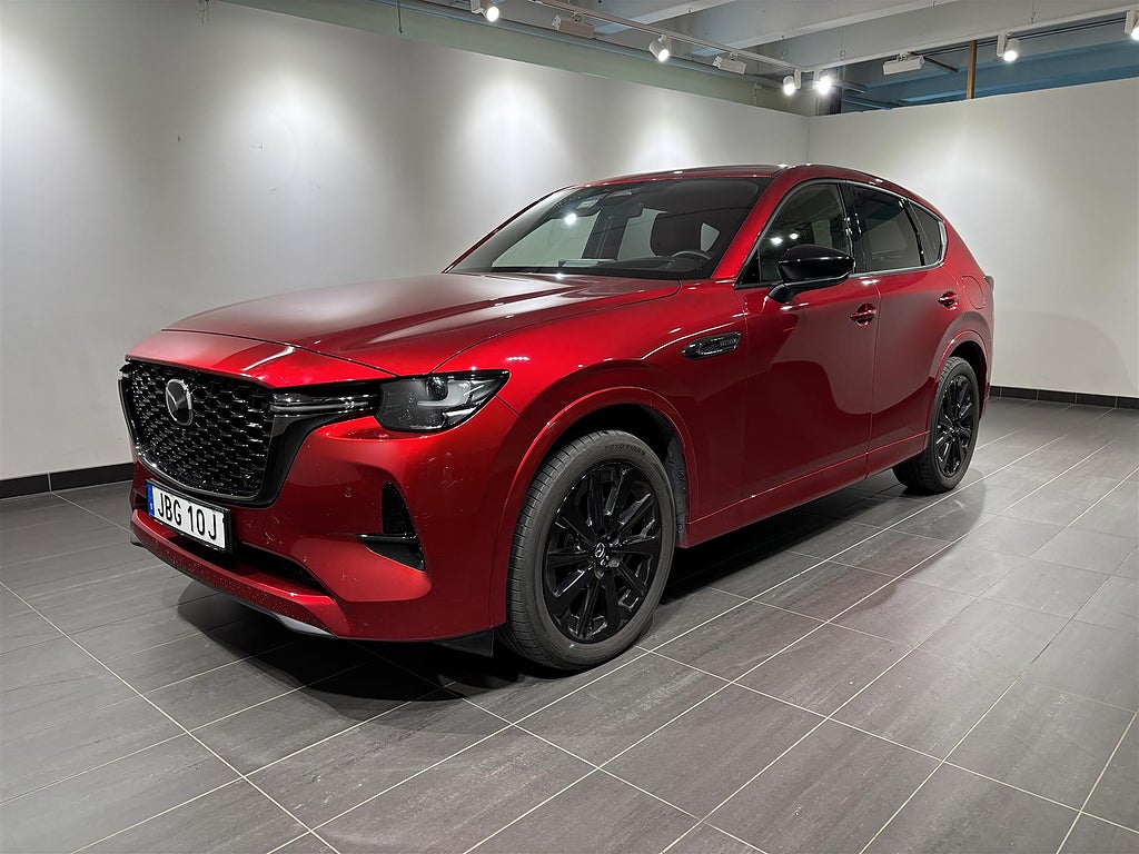 Mazda CX-60 3.3 Skyactive-D AWD Homura Bose 360° HUD | Ränta 3,95%