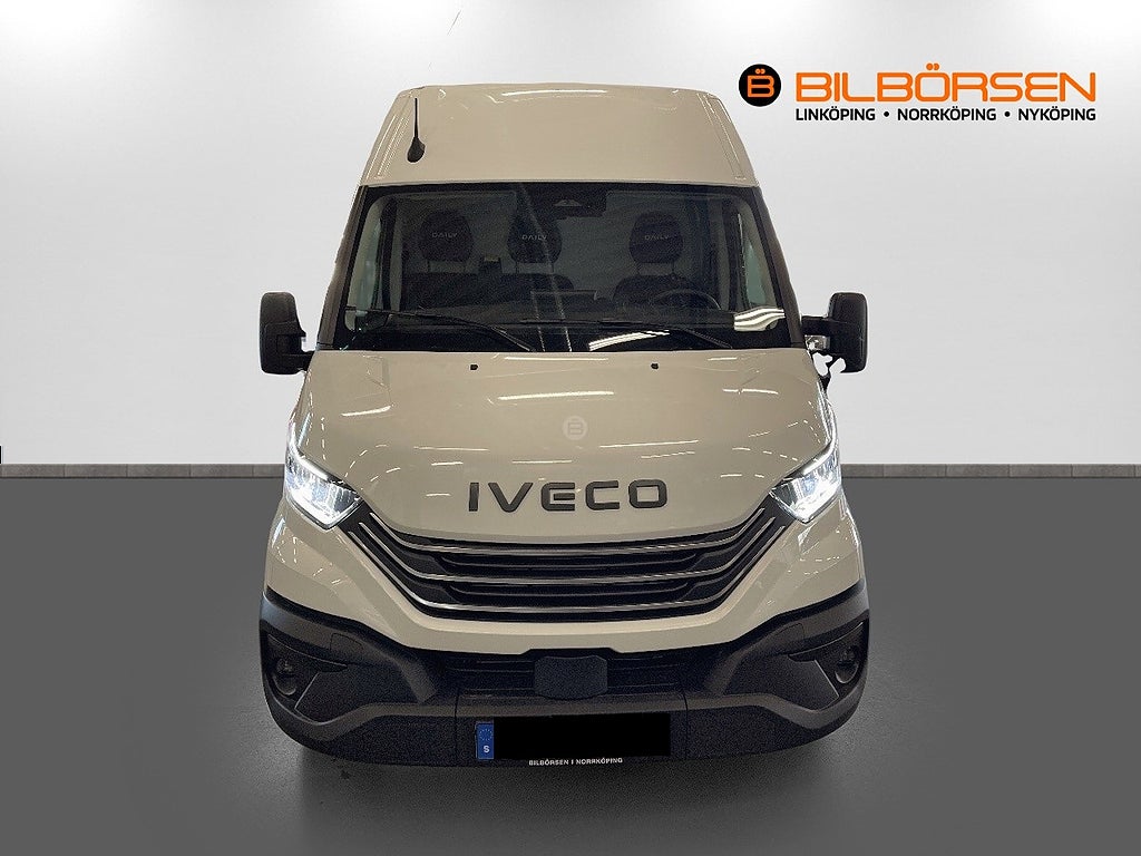 Iveco Daily 35S14A8 V 12m3 skåp Premium,Aut,HVO100,Drag 3,5t