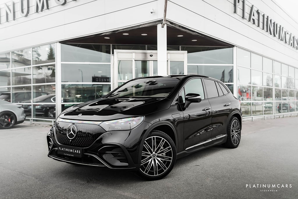 Mercedes-Benz EQE SUV 350 4MATIC AMG 292hk / LEASEBAR / Night / Burmester