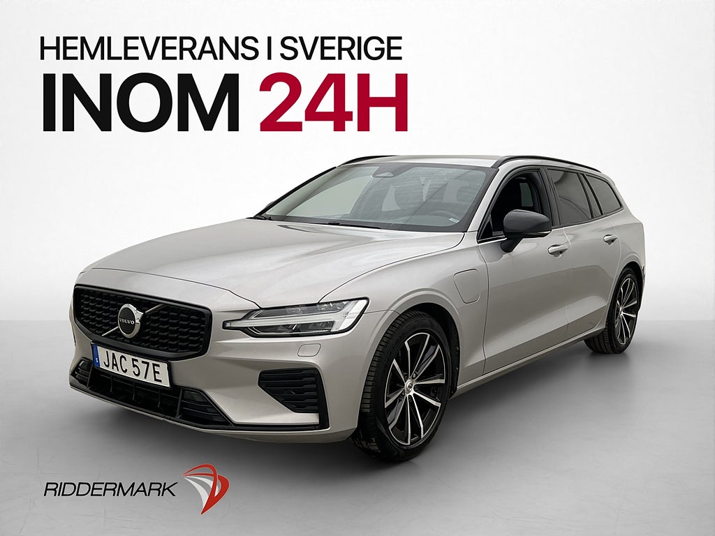 Volvo V60 Recharge T6 AWD Plus Dark Skinn Kamera Navi