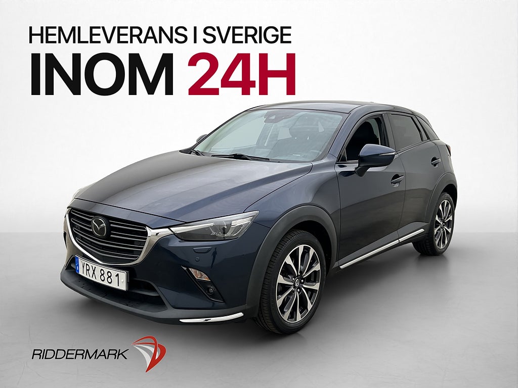 Mazda CX-3 2.0 SKYACTIV-G 121hk Optimum BOSE HUD Kamera Navi