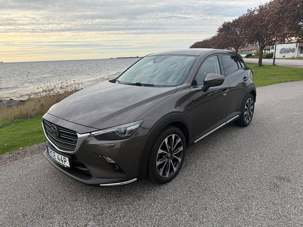 Mazda CX-3 2.0 SKYACTIV-G Aut Skinn B-Kamera Drag P-Sensorer 