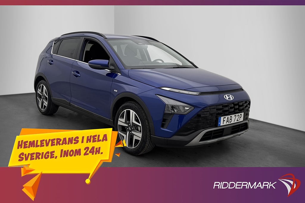 Hyundai Bayon 1.0 T-GDI Advanc Kamera Rattvärme Adptiv-fart