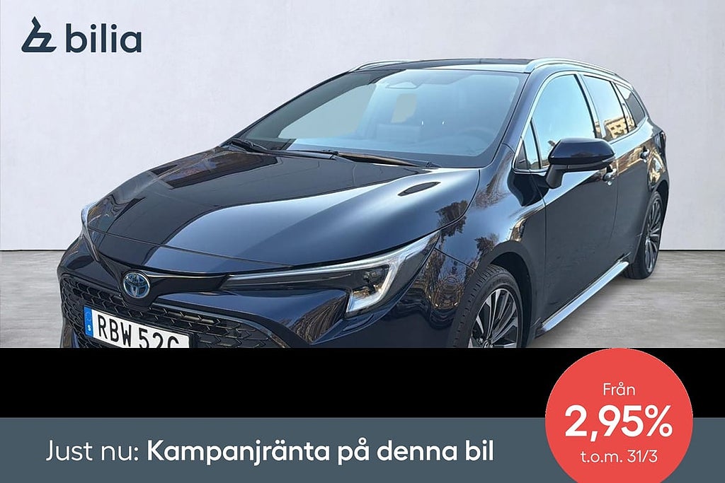 Toyota Corolla Touring Sports Hybrid 1,8 Style Leverans omgående
