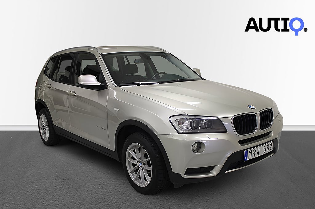 BMW X3 xDrive20d 184HK | Dragkrok | Motorvärmare | Nybesiktiga
