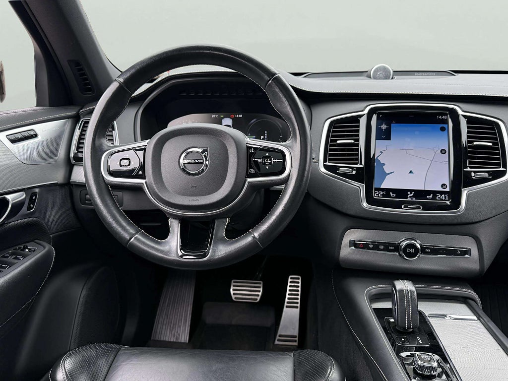 Volvo XC90 7-seater Recharge T8 AWD Geartronic R-Design Pro Editio - miniatyr 11