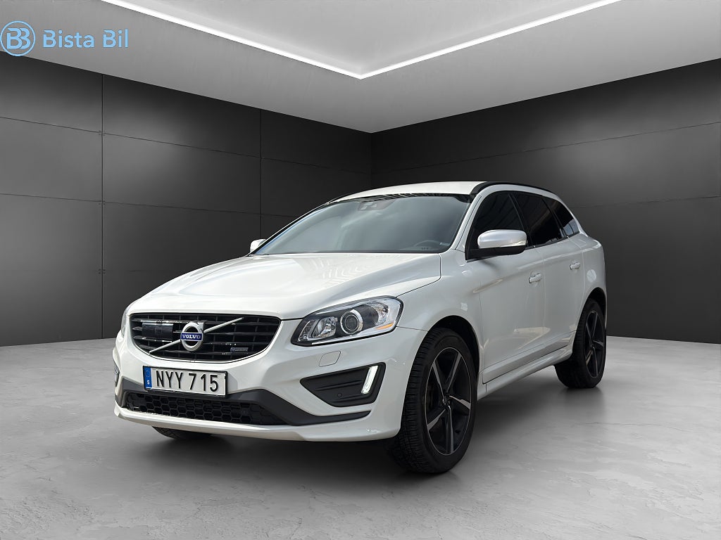 Volvo XC60 D5 AWD R-DESIGN / BLIS / DRAG / VÄRMARE / 215Hk