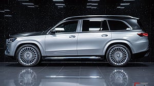 Mercedes-Benz GLS 600 Maybach har en fyrliters V8-motor på 558 hästkrafter. 