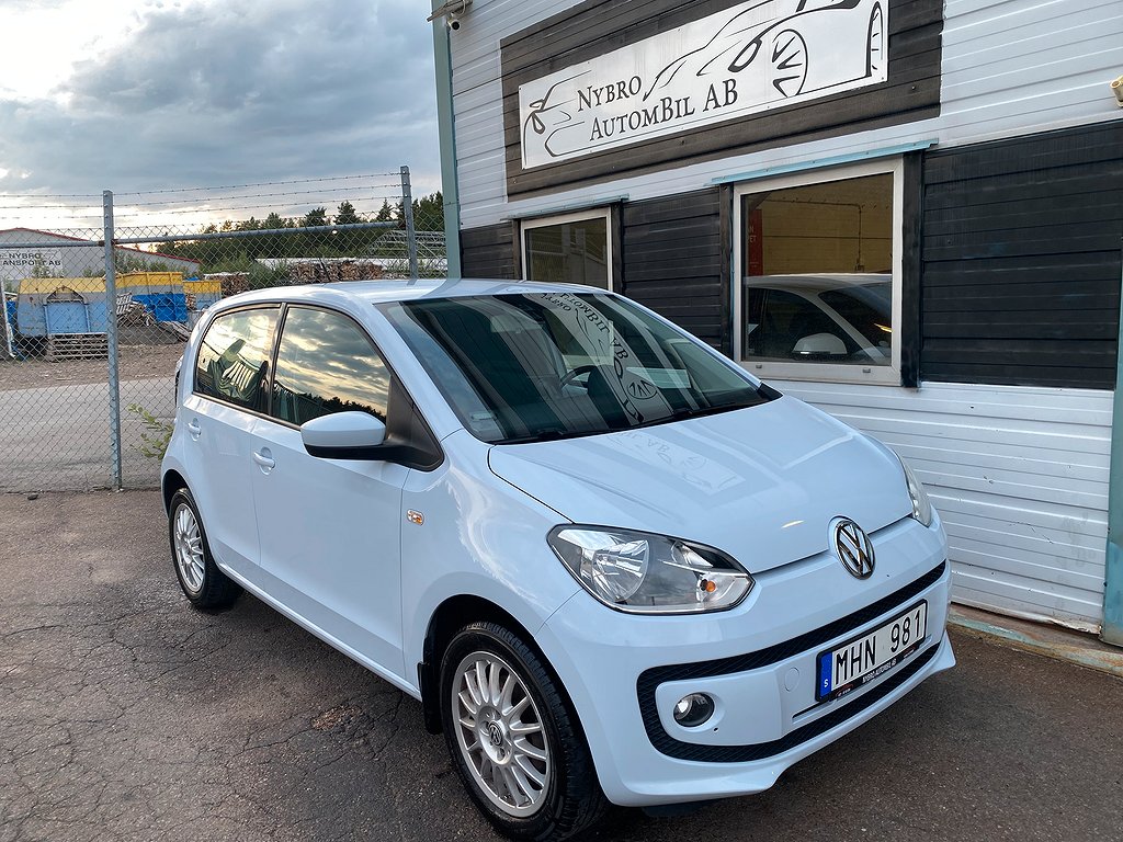 Volkswagen UP! 5-dörrar 1.0 75hk&Navi&AC&KamremBytt&Servad