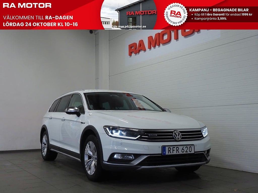 Volkswagen Passat Alltrack TDI 190hk 4M | D-värm | Drag | Cockpit | Skinn |