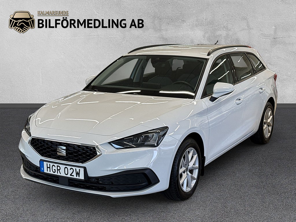 Seat Leon ST 1.5 eTSI Style Drag P-Värm PDC 1 ägare Fullservad 