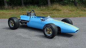 Ronnie Peterson körde sin SWEBE-Formel 3 bil under säsongen 1966. 