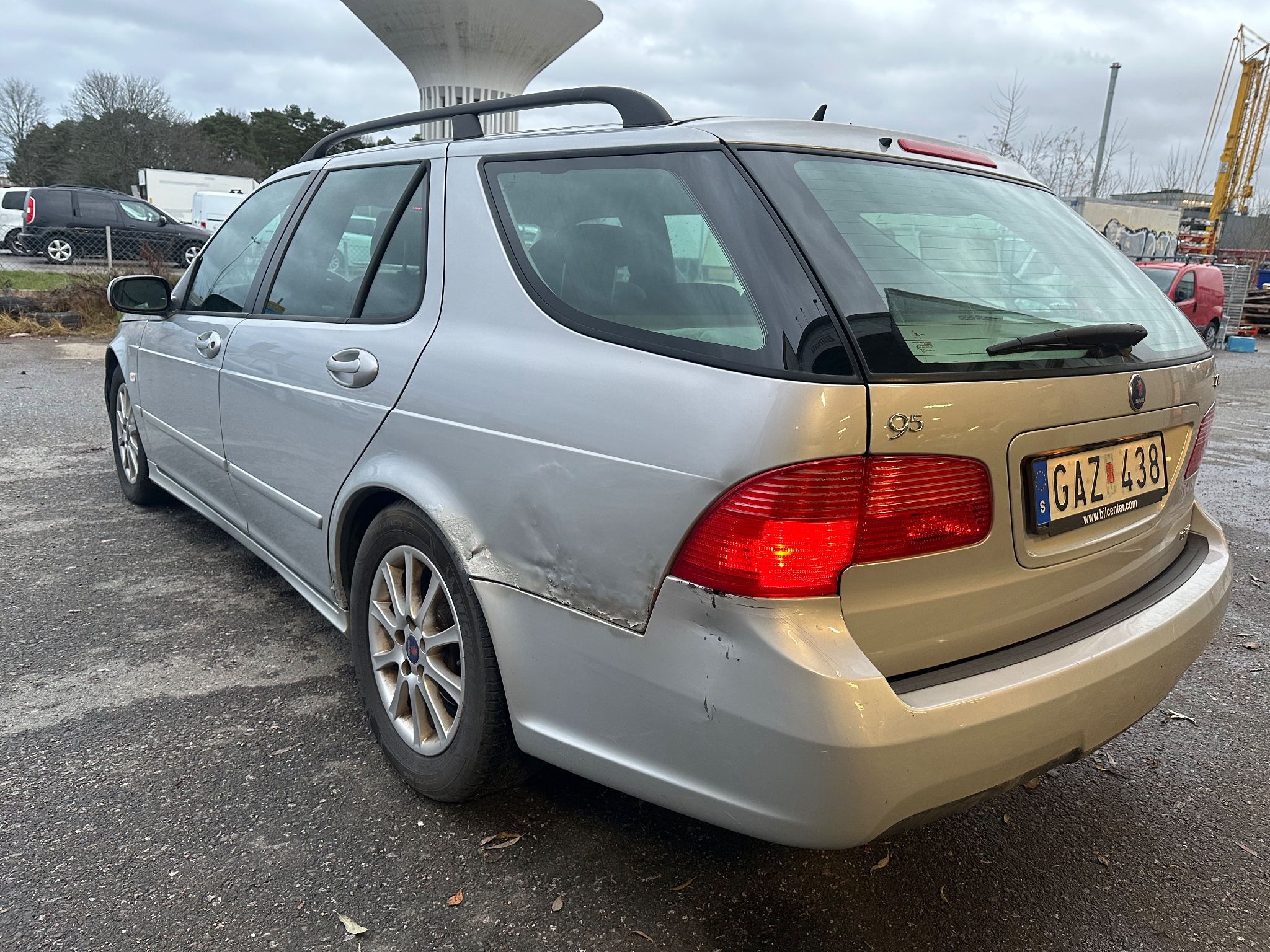 Saab 9-5 SportCombi 2.0t BioPower Linear 2008, bild 3/41