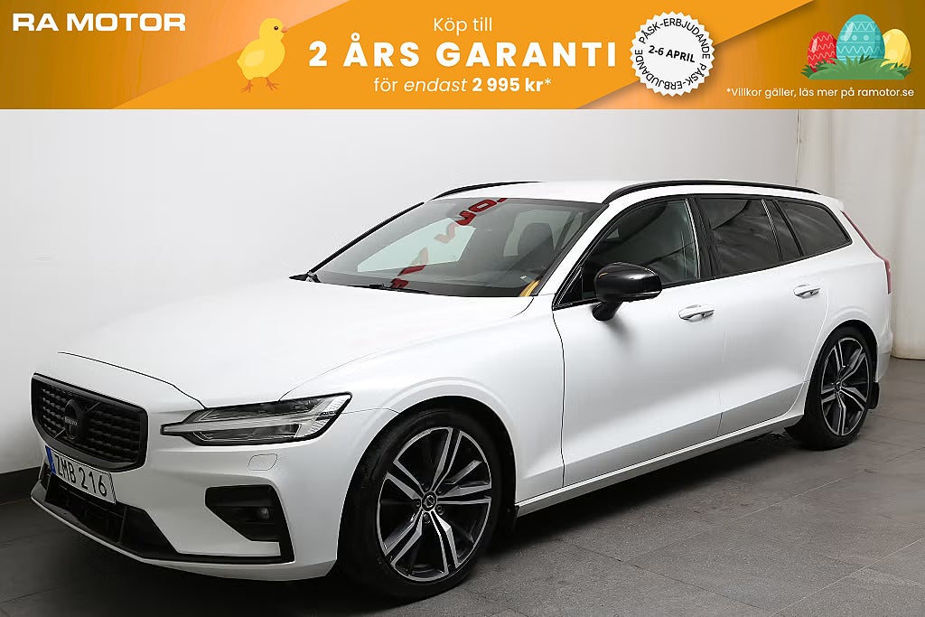 Volvo V60 D4 190hk AWD R-Design Aut H/K 360° HUD VOC Drag 2019