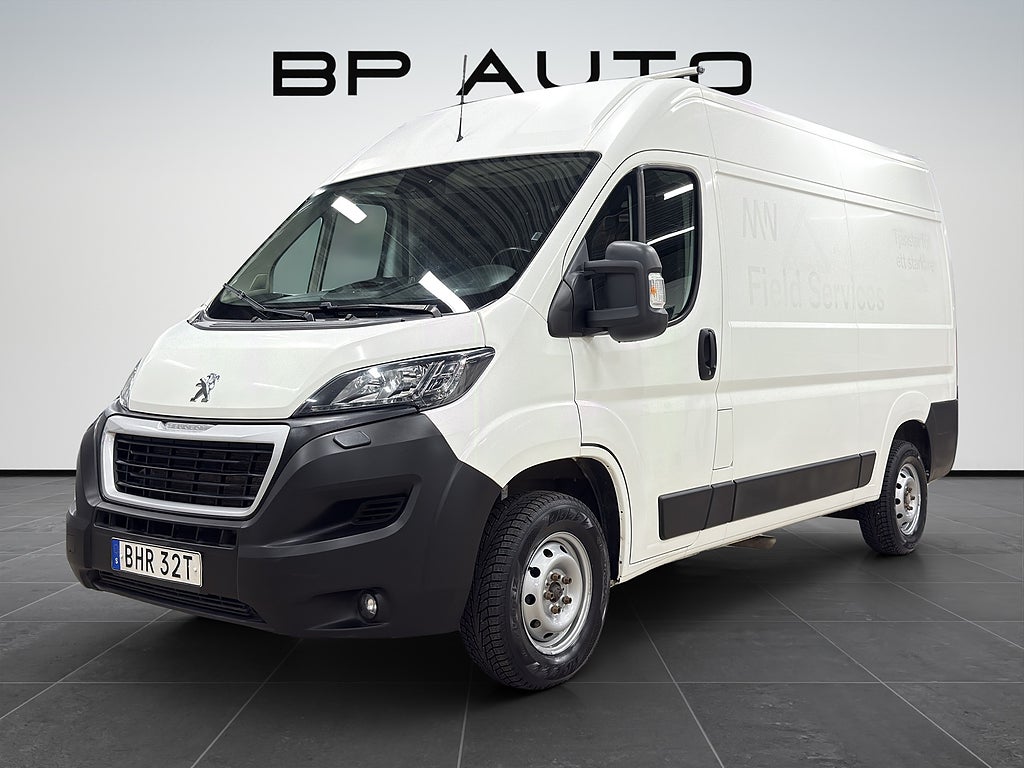 Peugeot Boxer 2.0 BlueHDi 1Brukare Kamera Värmare Leasbar/Moms 130hk