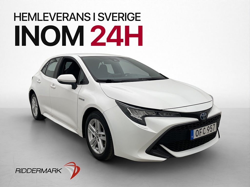 Toyota Corolla Hybrid e-CVT 122hk B-Kamera Farthållare