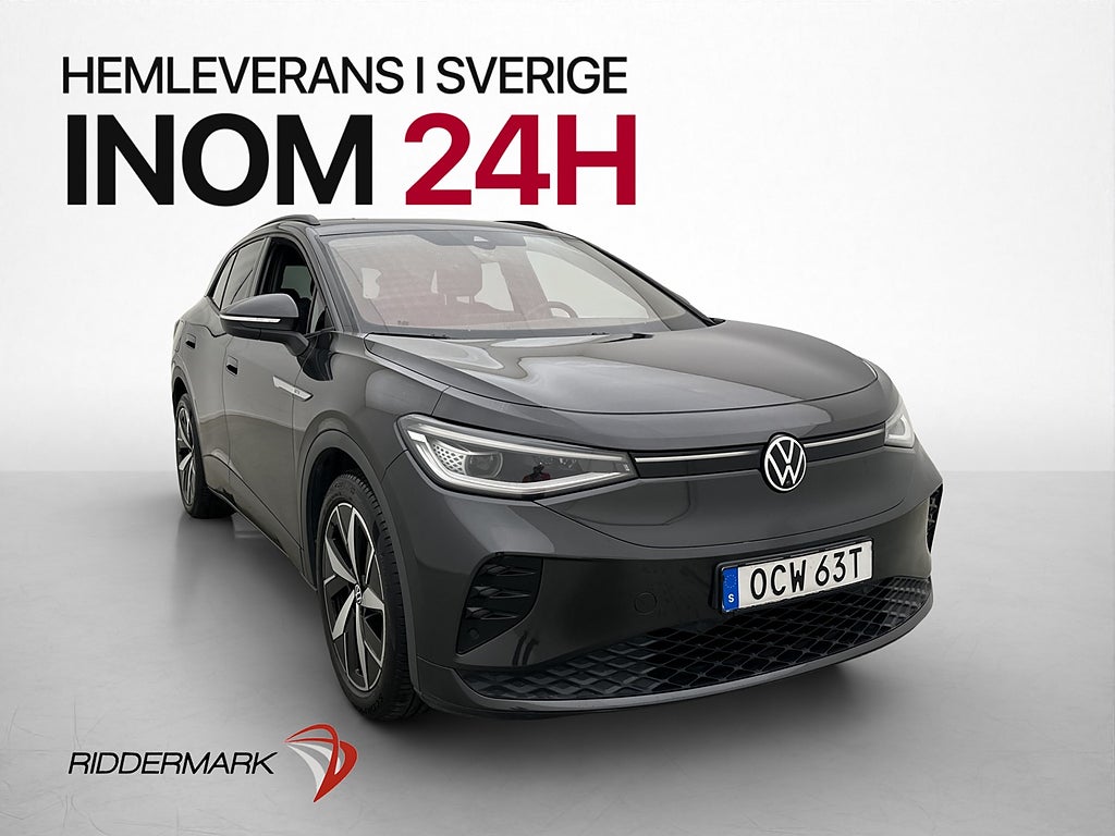 Volkswagen ID.4 GTX 77 kWh 4M 360° Navi Värmepump Drag MOMS