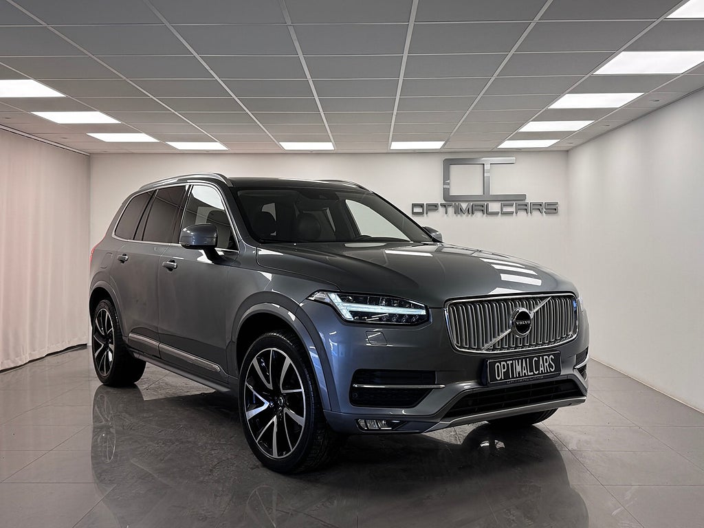 Volvo XC90 T5 AWD 250HK B&O Inscription 7-Sits Läder Svensksåld