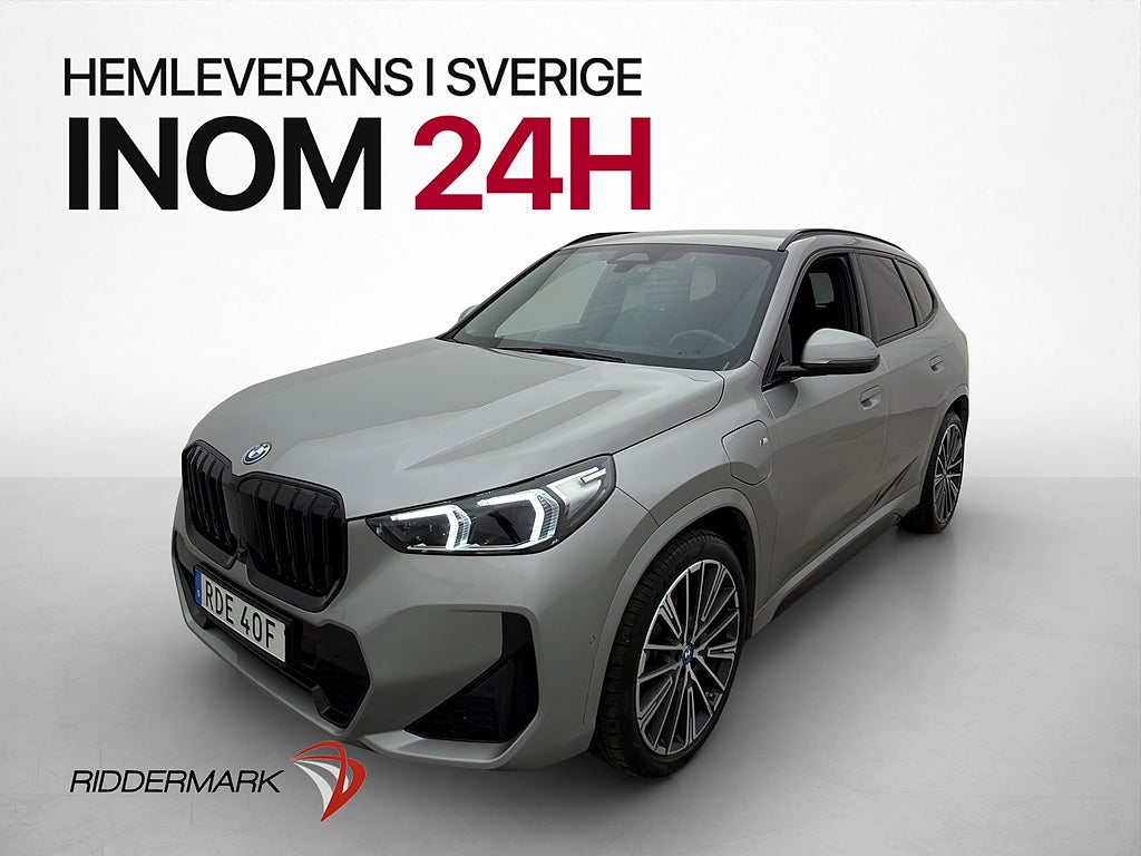 BMW X1 xDrive25e M Sport H/K P-Värm HuD 360° Wide Navi Drag