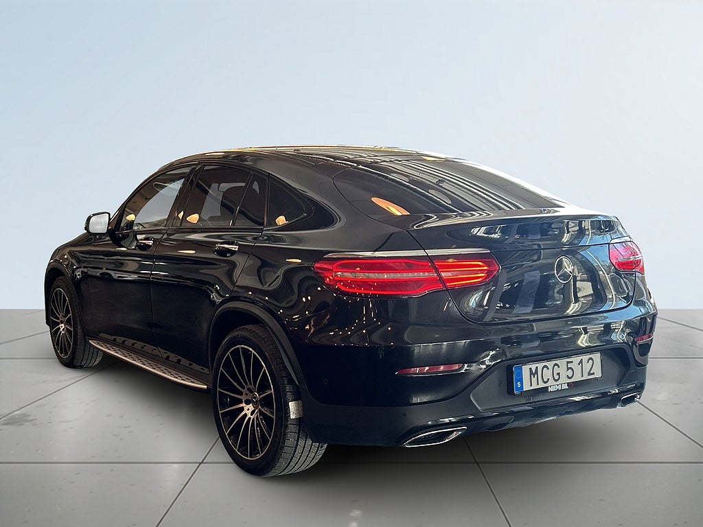 Mercedes-Benz GLC 250 d Coupé 4M AMG Line Pano/Drag/Dvärm/Ad.Fh/Burmester