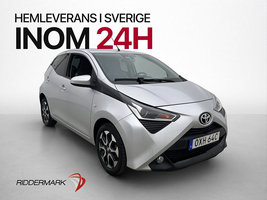 Toyota Aygo 1.0 72hk X-PLAY Kamera Lane Assist 0.42 l/mil