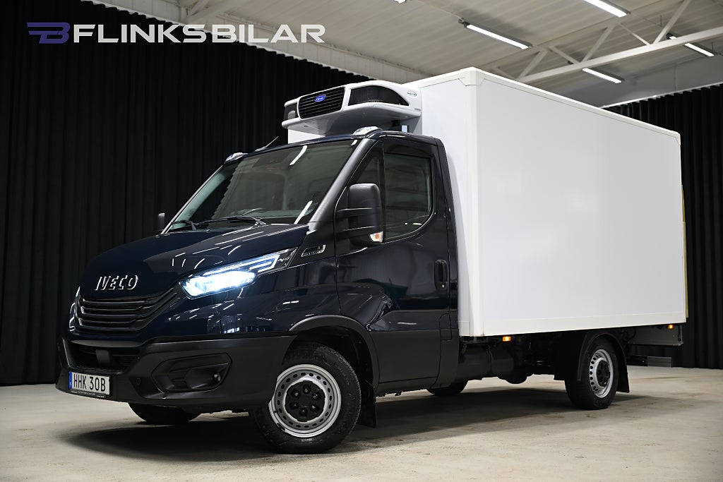 Iveco Daily 136HK Automat|Kylbil|Volymskåp|Bakgavellyft|Moms|SeUtr!