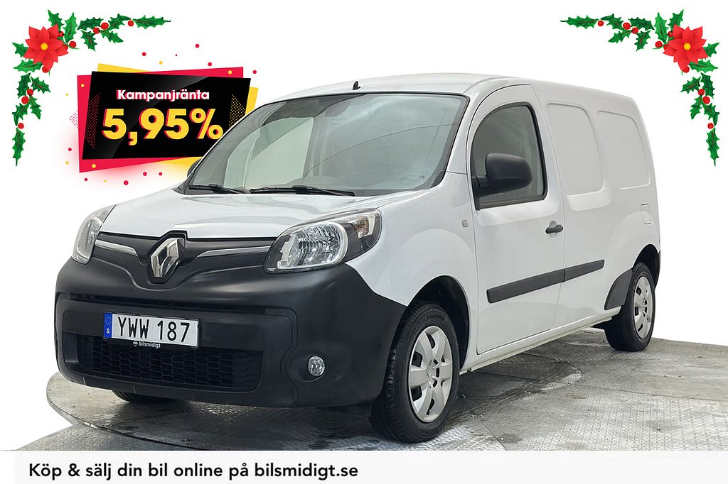 Renault Kangoo ZE Maxi 33kWh Köpt Batteri Värmare Moms 5,95%