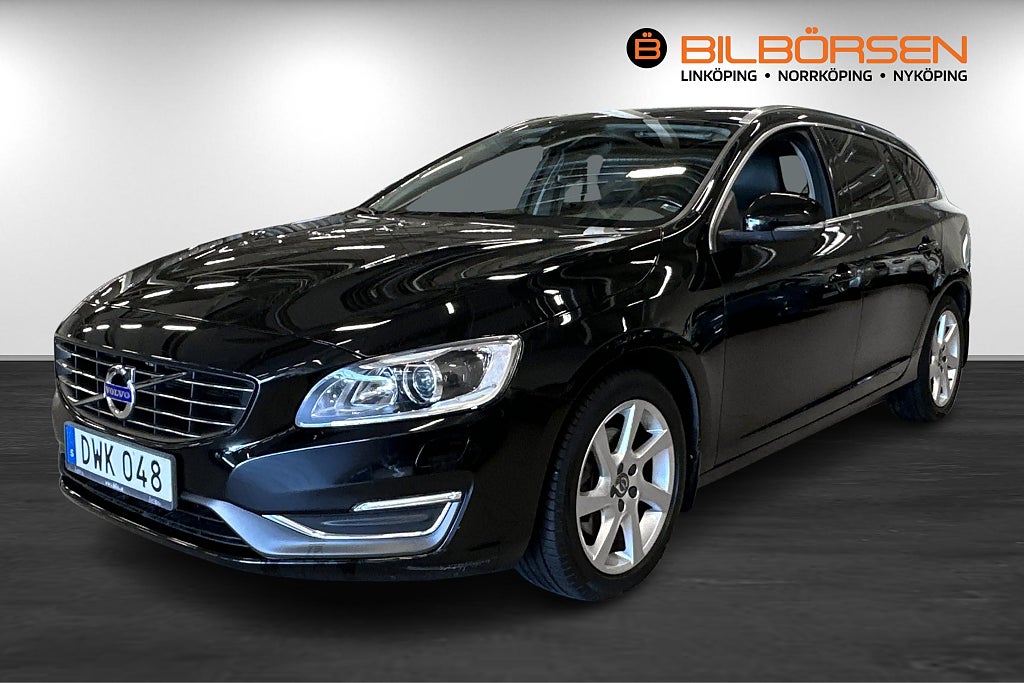 Volvo V60 D4 Summum Business ed. (Drag, Minne, Läder, Välservad)
