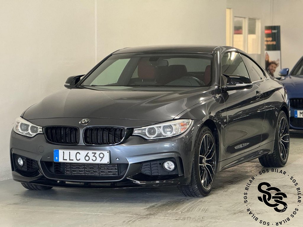 BMW 435 d xDrive Coupé Steptronic M Sport|Drag|Värmare Euro6