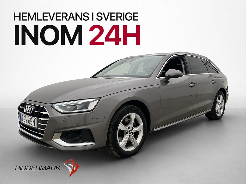 Audi A4 Avant 40 g-tron TFSI 170hk Proline Adv Kamera Drag