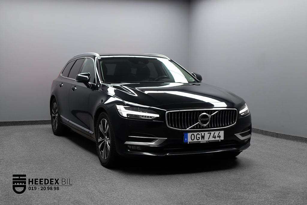Volvo V90 D5 AWD 235hk Inscription Euro 6 Helskinn Dragkrok