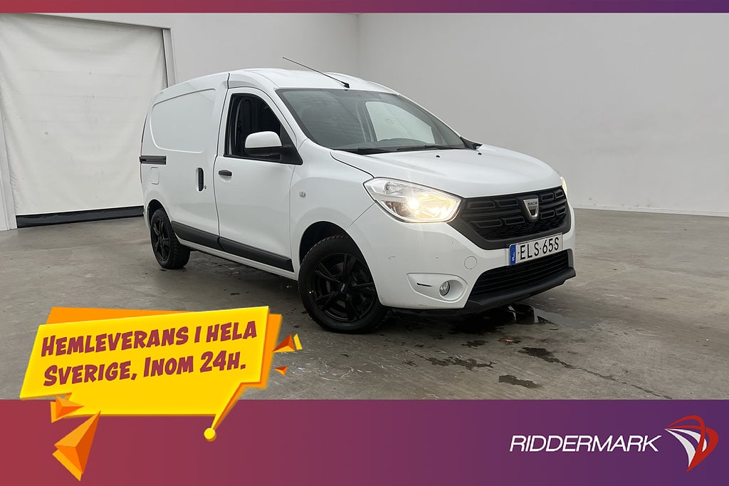 Dacia Dokker 1.5 Ny-Kamrem PDC Farthållare 1-Ägare