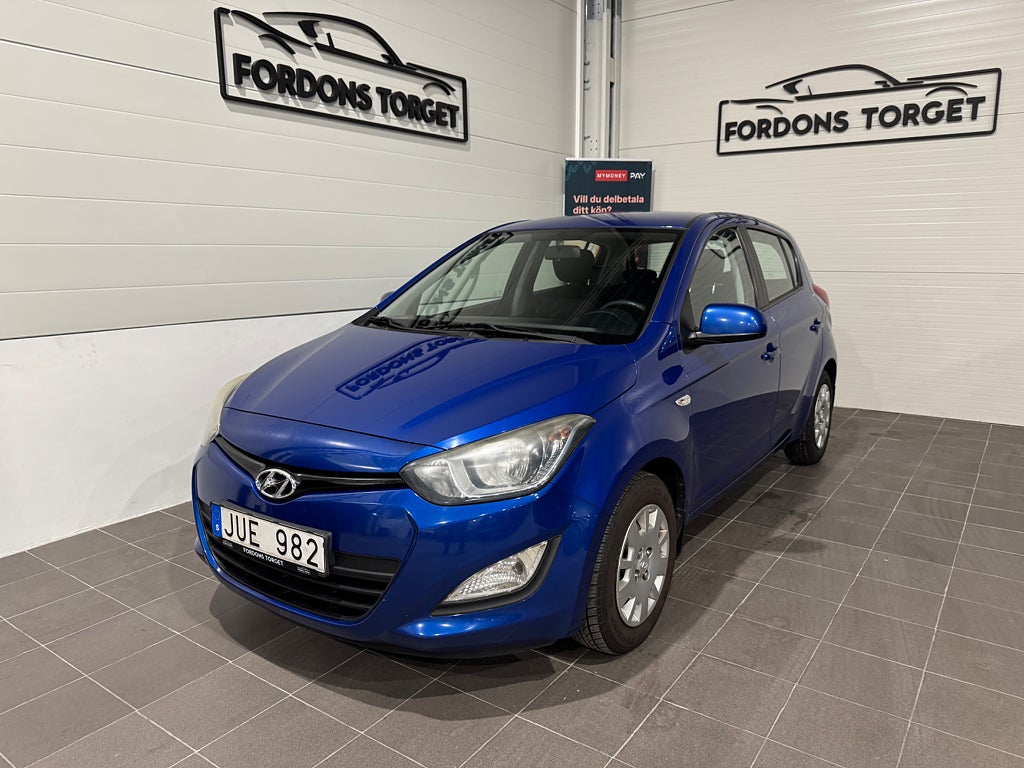 Hyundai i20 5-dörrar 1.2 Select Ny Besiktad|Aux|