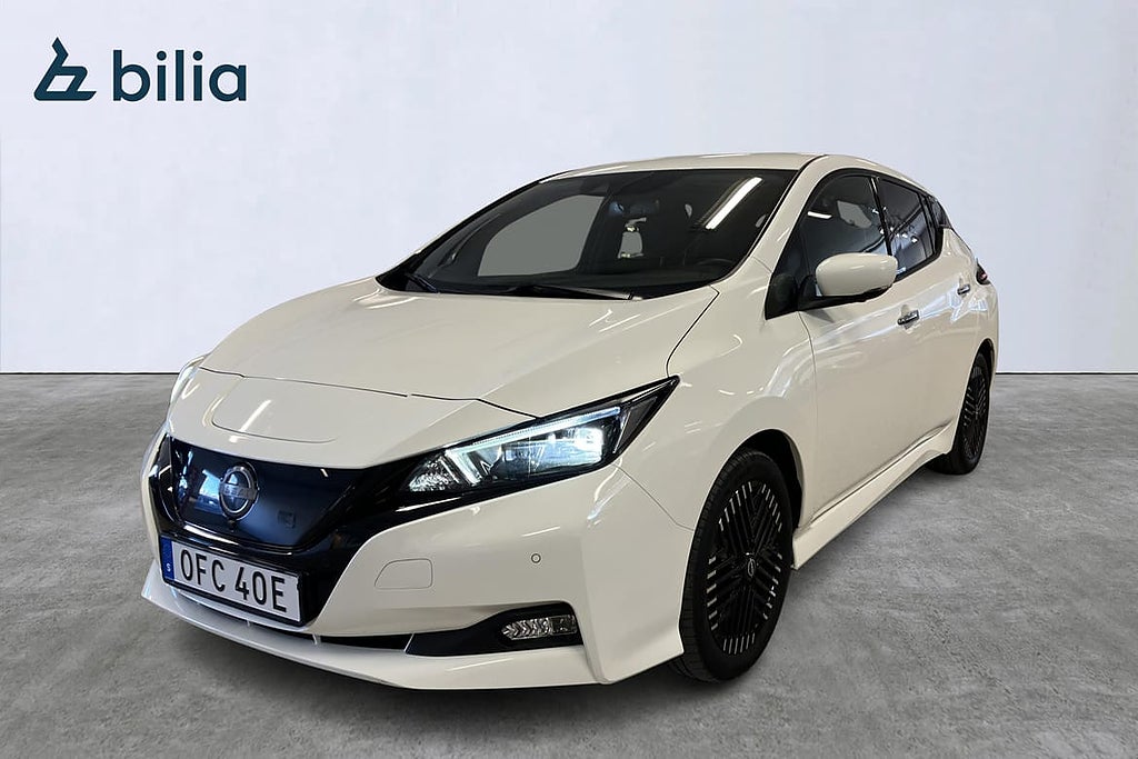 Nissan Leaf N-Connecta/Rattvärme/Navi/s&v-däck/360 Backka...