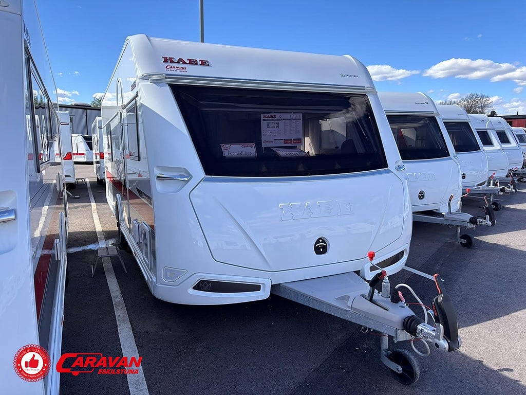 Kabe ROYAL 630 E2-TDL KS / Mover / AC / Lufttält*