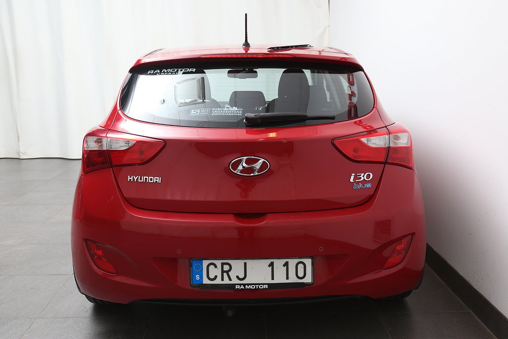 Hyundai i30 1,6 CRDi Premium 5D Elstol Kamera Keyless Drag 2014