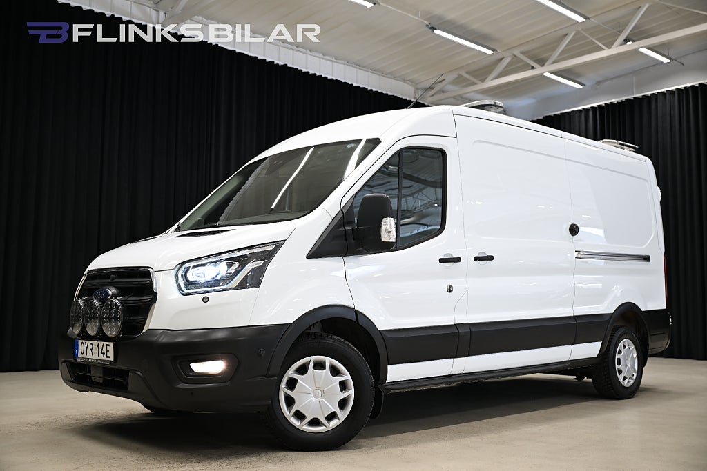 Ford transit 350 170HK Automat|Servicebil|LED|Inredd|Dubbeldörr|Moms