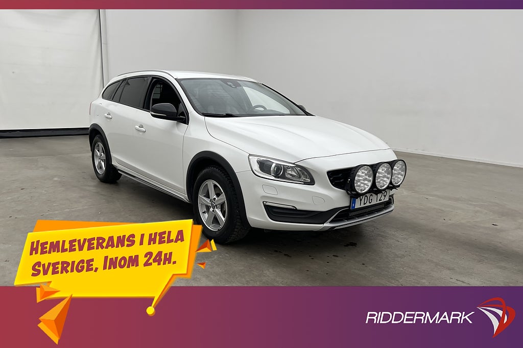 Volvo V60 Cross Country AWD Summum Navi Skinn Drag Sensorer