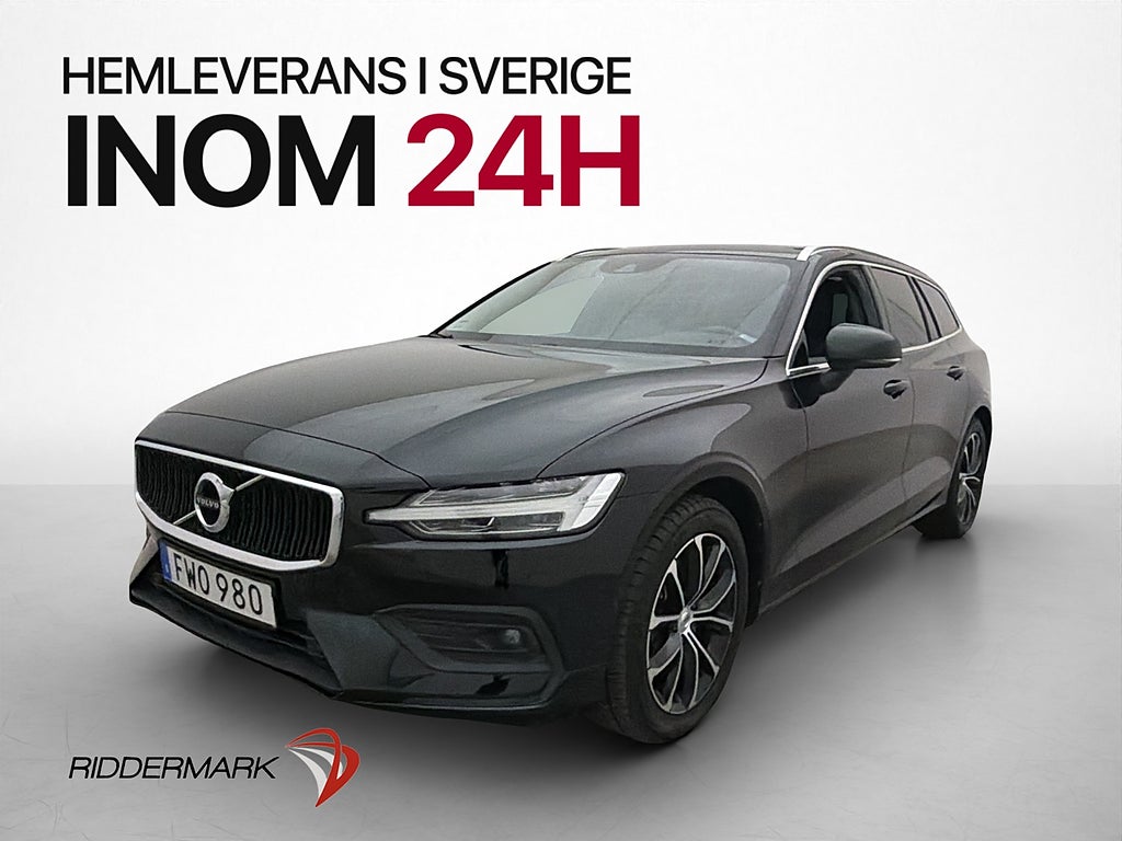 Volvo V60 D3 AWD Momentum Värmare 0,49l/mil VOC Drag ISOFIX