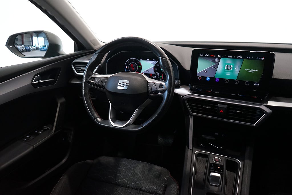 Seat Leon León e-Hybrid FR Carplay B-kamera Dragkrok 204hk