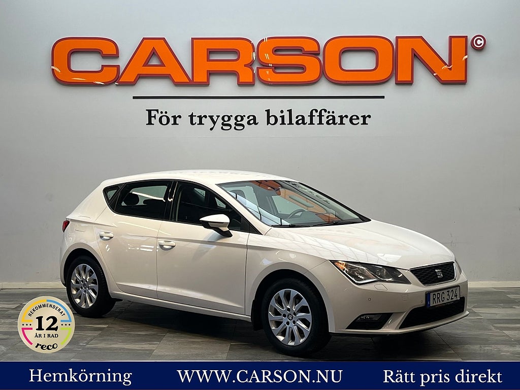 Seat Leon 1.2 TSI Style Värmare P-sensorer Farthållare Bluetooth