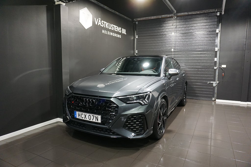 Audi RSQ3 Sportback S Tronic, Pano, Cock-Pit, 360, Navi 400hk