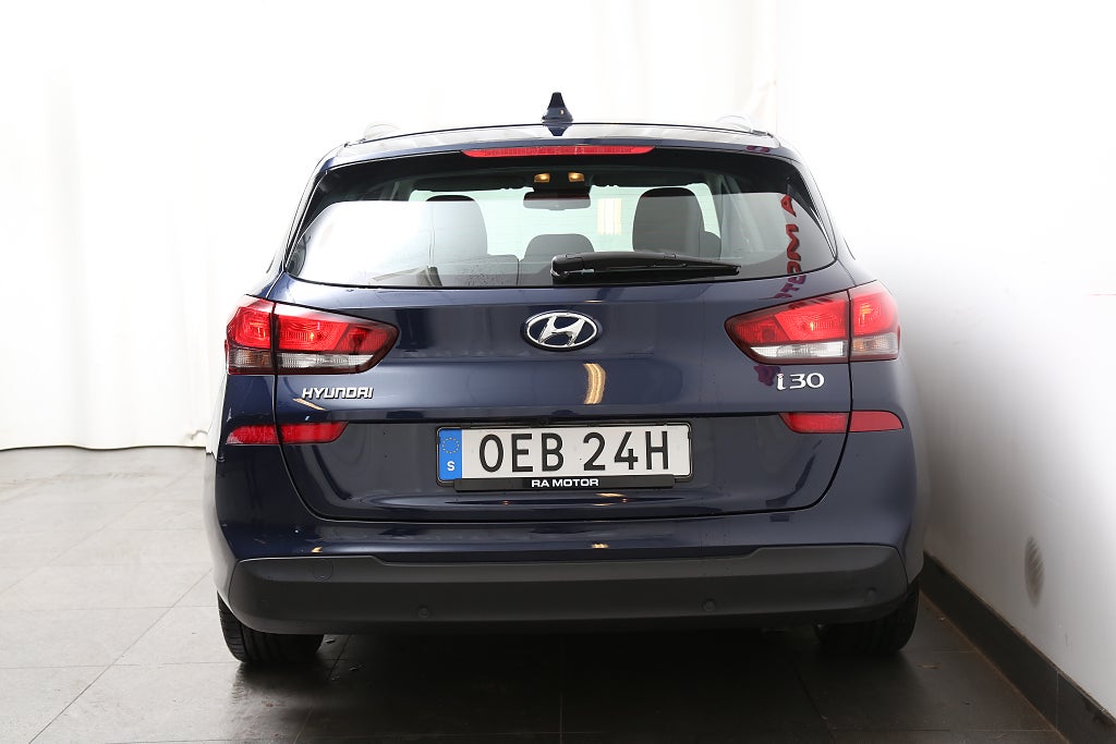 Hyundai i30 1,4 T-GDi 140hk Trend Kombi Aut CarPlay Kamera 2019
