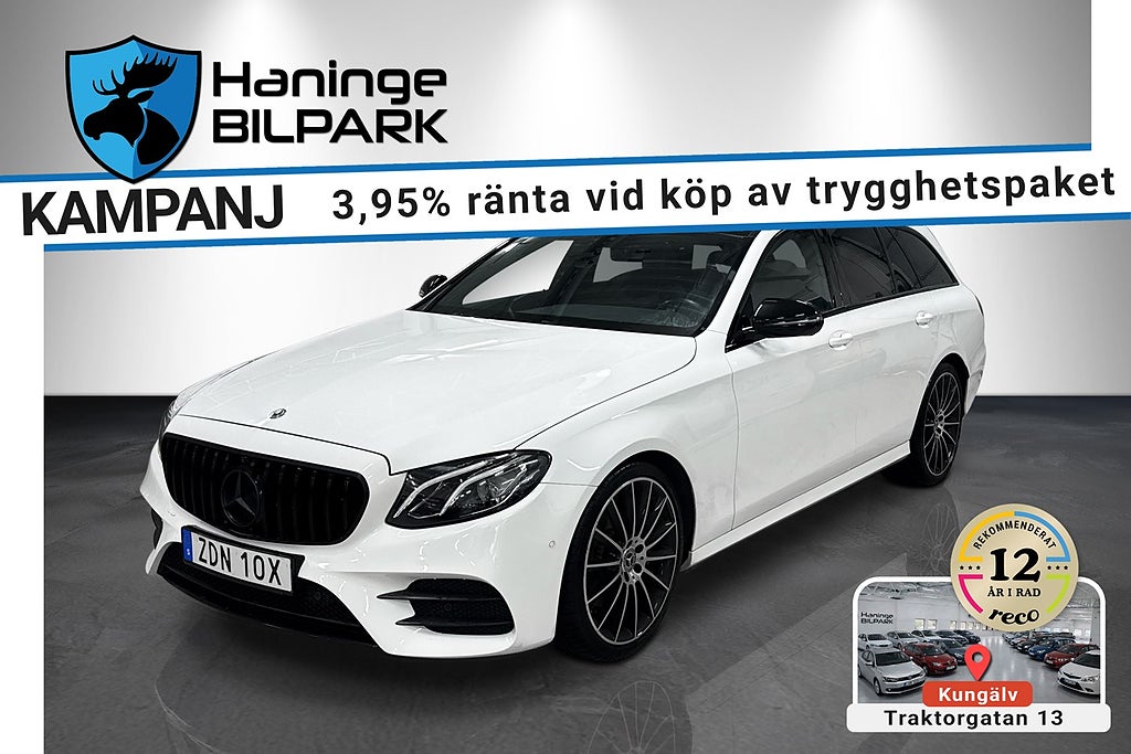 Mercedes-Benz E200 200 T 9G-Tronic AMG Line/Värmare/Panorama/DEAL3,95%