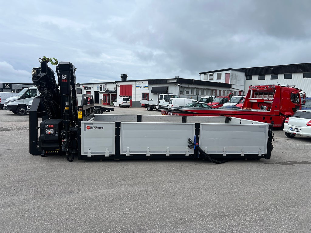 Övriga Kranflak Hiab 232-E5 kran & Schaktlucka