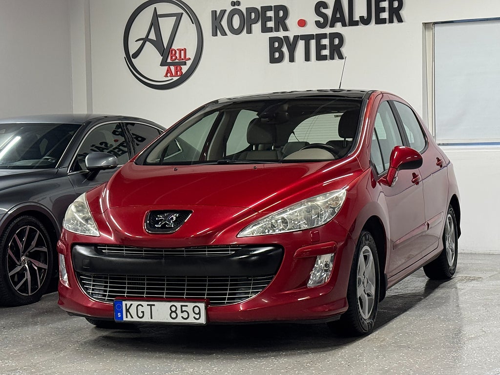 Peugeot 308 5-dörr 1.6 HDi FAP panorama ny kamrem & service 