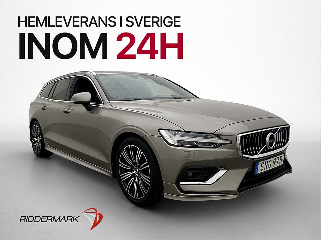 Volvo V60 T6 AWD Inscription Pano H/K Värmare HUD Kamera